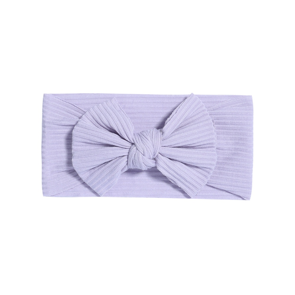 1 Băng Đô Vải Cotton Mềm Đính Nơ Dễ Thương Cho Bé Gái Sơ Sinh