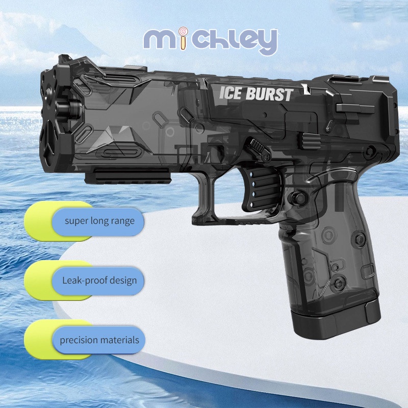 Michley Đồ Chơi Bắn Nước Đá Thủ Công Dạng Nhấn Sức Chứa Lớn Cho Trẻ Em