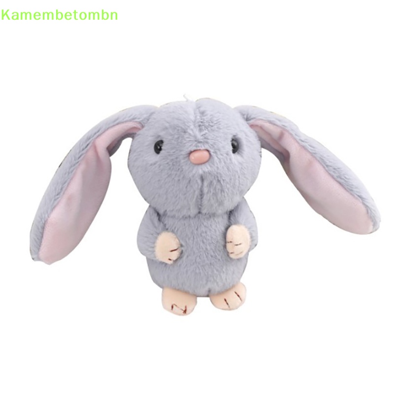 Kamembbn long-ear rabbit doll mặt dây chuyền dễ thương thỏ trắng nhỏ món quà sang trọng túi búp bê móc khóa mặt dây chuyền quà tặng trẻ em búp bê ngủ vn