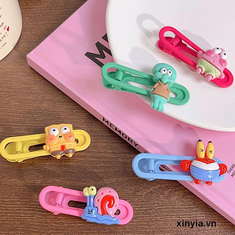 🌺🌺Kẹp TóC HìNh SpongeBob Dễ Thương Cho Bé GáI