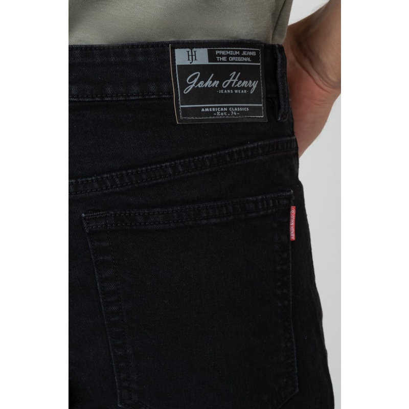 Quần Short Jean Nam , phong cách trẻ trung, năng động thoải mái John Henry - SP23SS04-AKJN