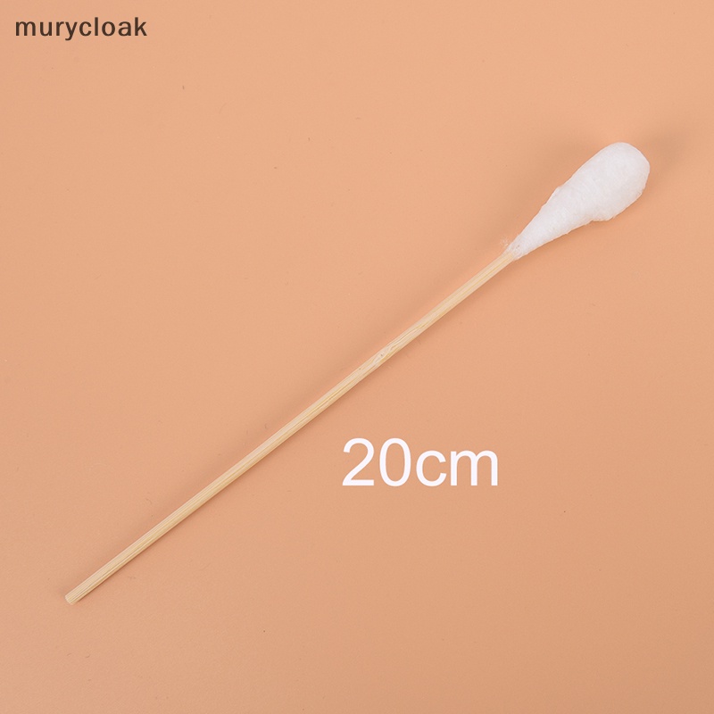 Mur # 20 cái 20 cm tăm bông gỗ y tế gậy sạch chồi gỗ bông đầu vn