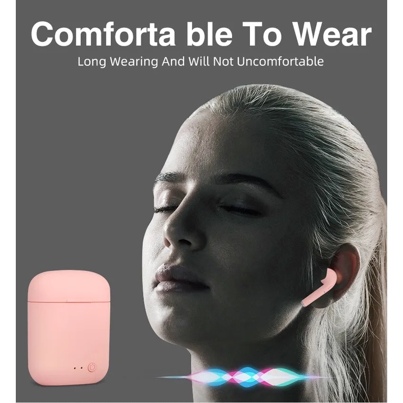 Tai nghe không dây i12 tws 8 Màu Phong Cách Thể Thao Cho xiaomi