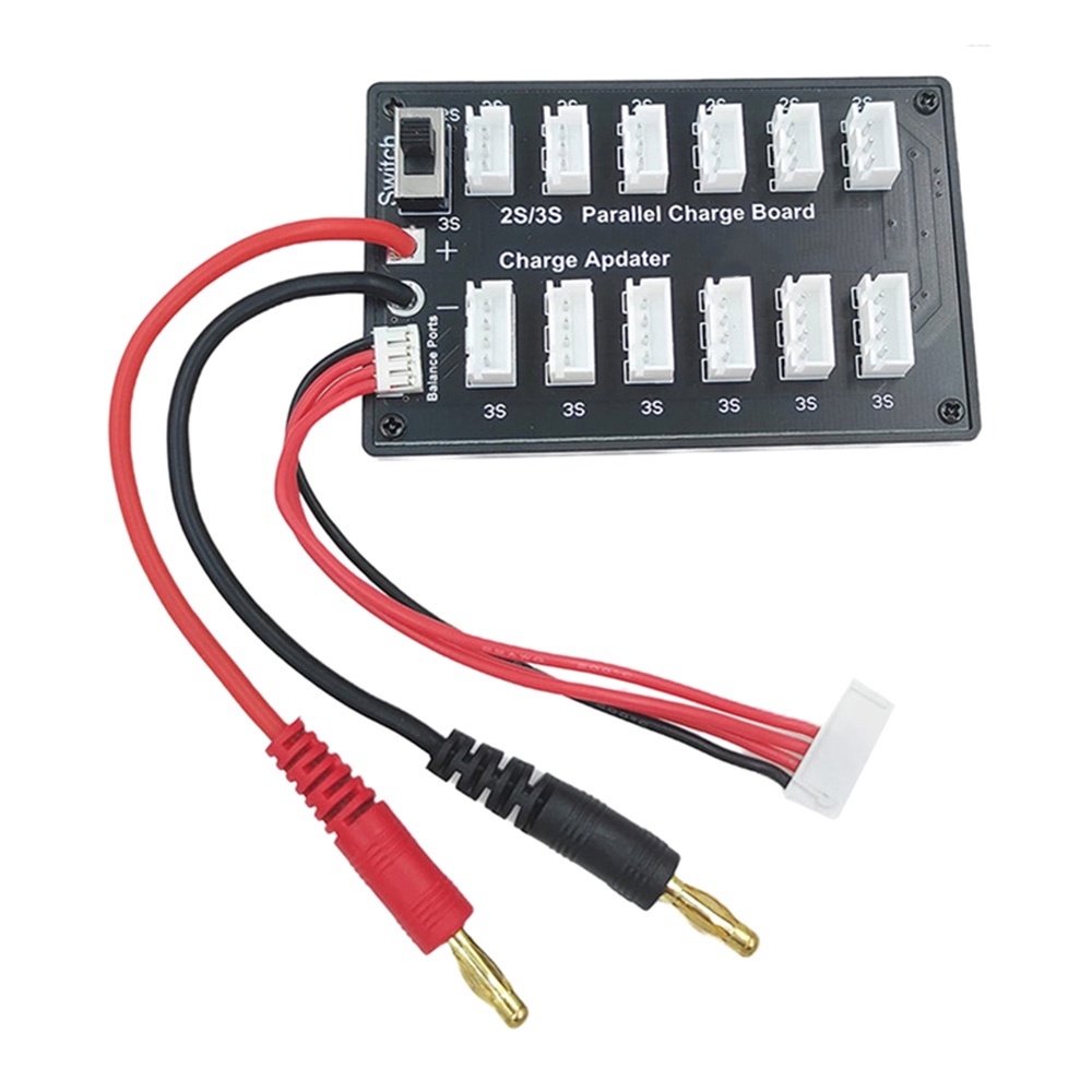 Aideepen 2s-3s pin lithium và bảng sạc bộ sạc cân bằng mô hình máy bay 7.4v / 11.1v