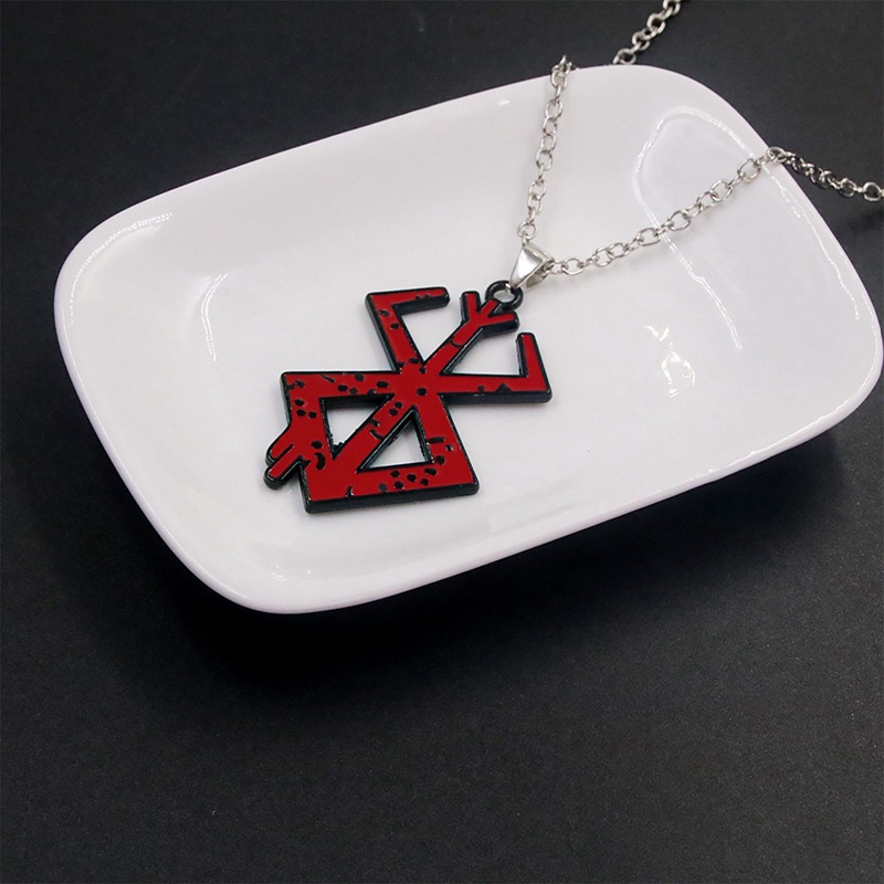 Nhật bản anime ps4 trò chơi berserk logo vòng cổ kim loại