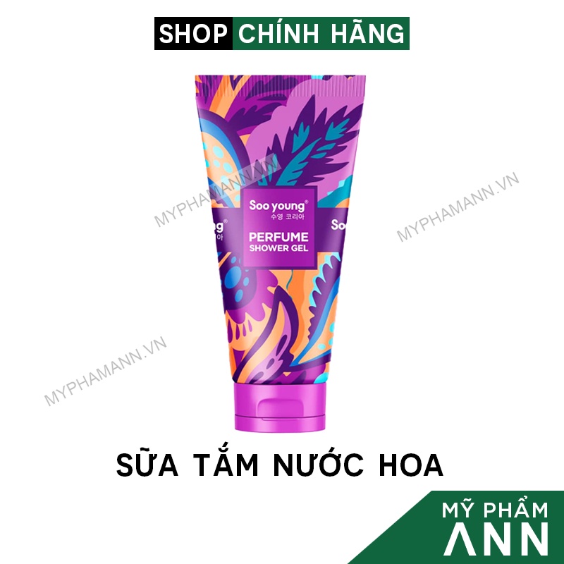 Combo Sữa Tắm Nước Hoa Soo Young Giá Sỉ Chính Hãng - Sữa Tắm Lưu Hương Lâu Tone Mùi Chuẩn Xịn