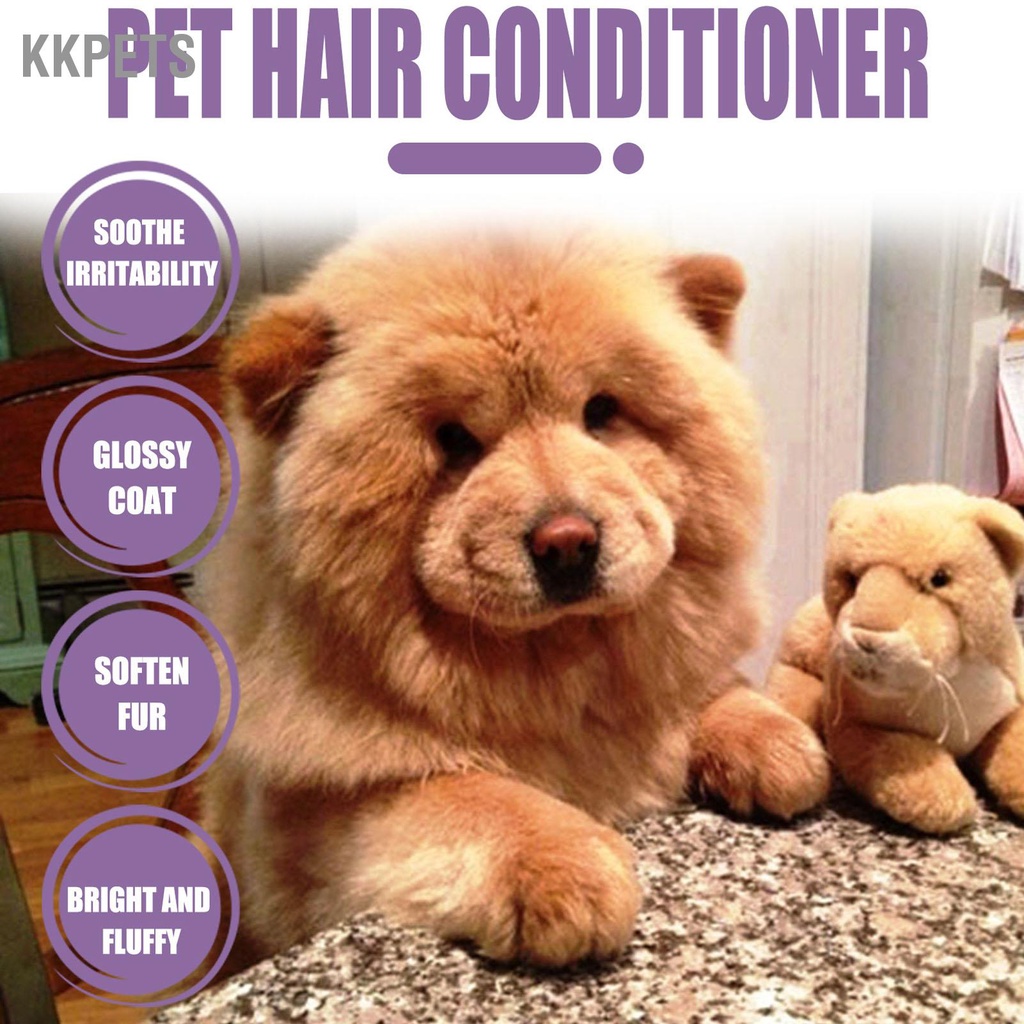 KKPETS Dầu Xả Lông Thú Cưng Đa Năng Gentle Dog Skim Cream Cho Chó Mèo Fluffy Pliancy Hair 50Ml