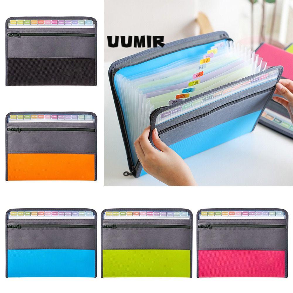 Túi đựng tài liệu UUMIR khổ A4 sức chứa lớn sắp xếp hồ sơ cho văn phòng