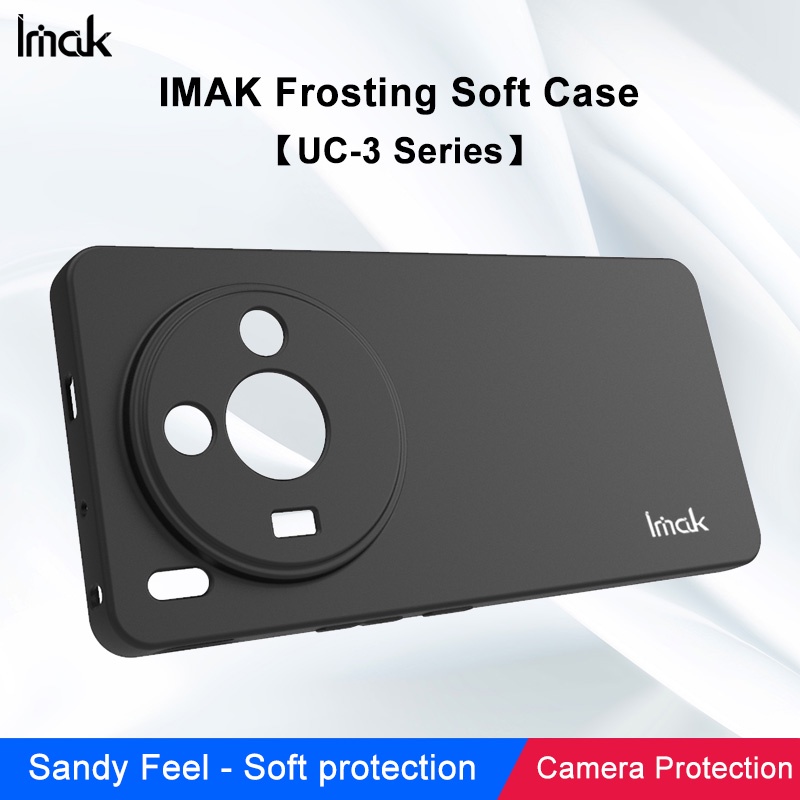 Nguyên bản imak vỏ mờ siêu mỏng zte nubia z50s pro 5g matte soft tpu case Ốp điện thoại siêu silicon có lỗ dây buộc