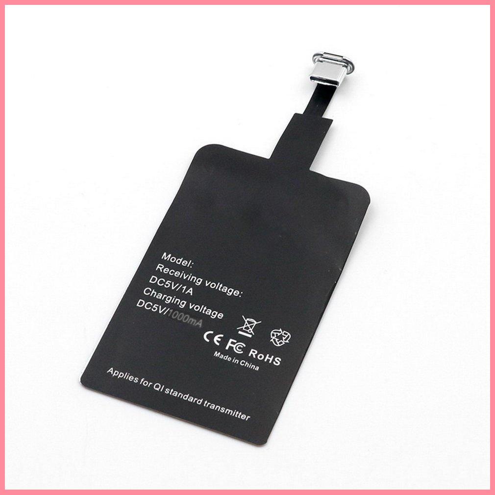 Wireless Charger Adapter Wireless Receiver Type-C/An-droid/A-pple Interface
