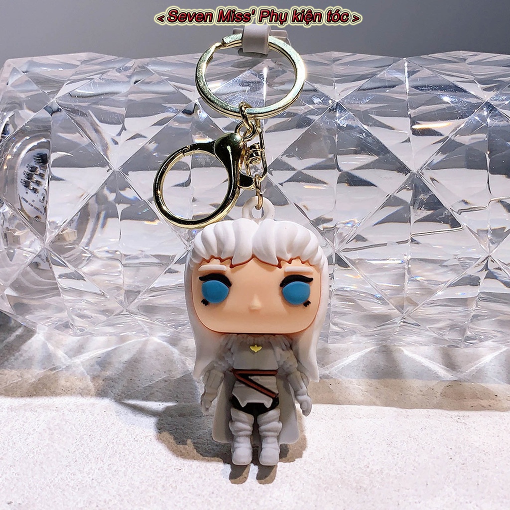 Berserk anime keychain dễ thương anime key chain guts griffith móc khóa