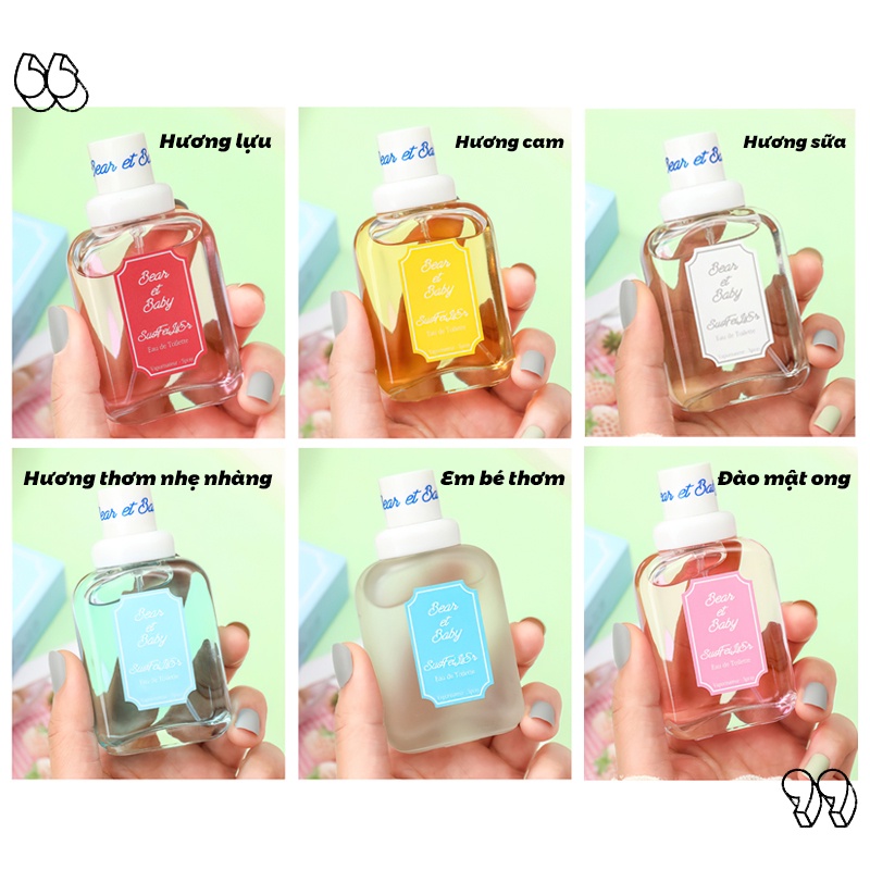 Nước hoa cô gái sinh viên hương thơm nhẹ lâu dài cô gái hương thơm tươi mát và tự nhiên-MCKES