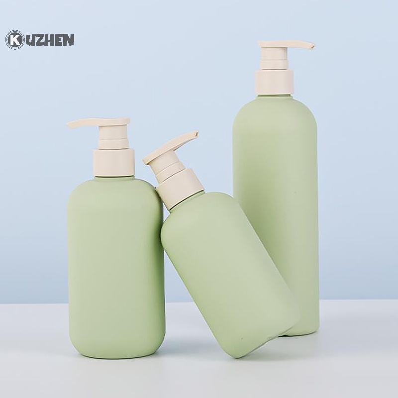 Kuzhen 1 cái màu xanh lá cây bơm tay chai phòng tắm sữa tắm dầu gội nước rửa tay nóng