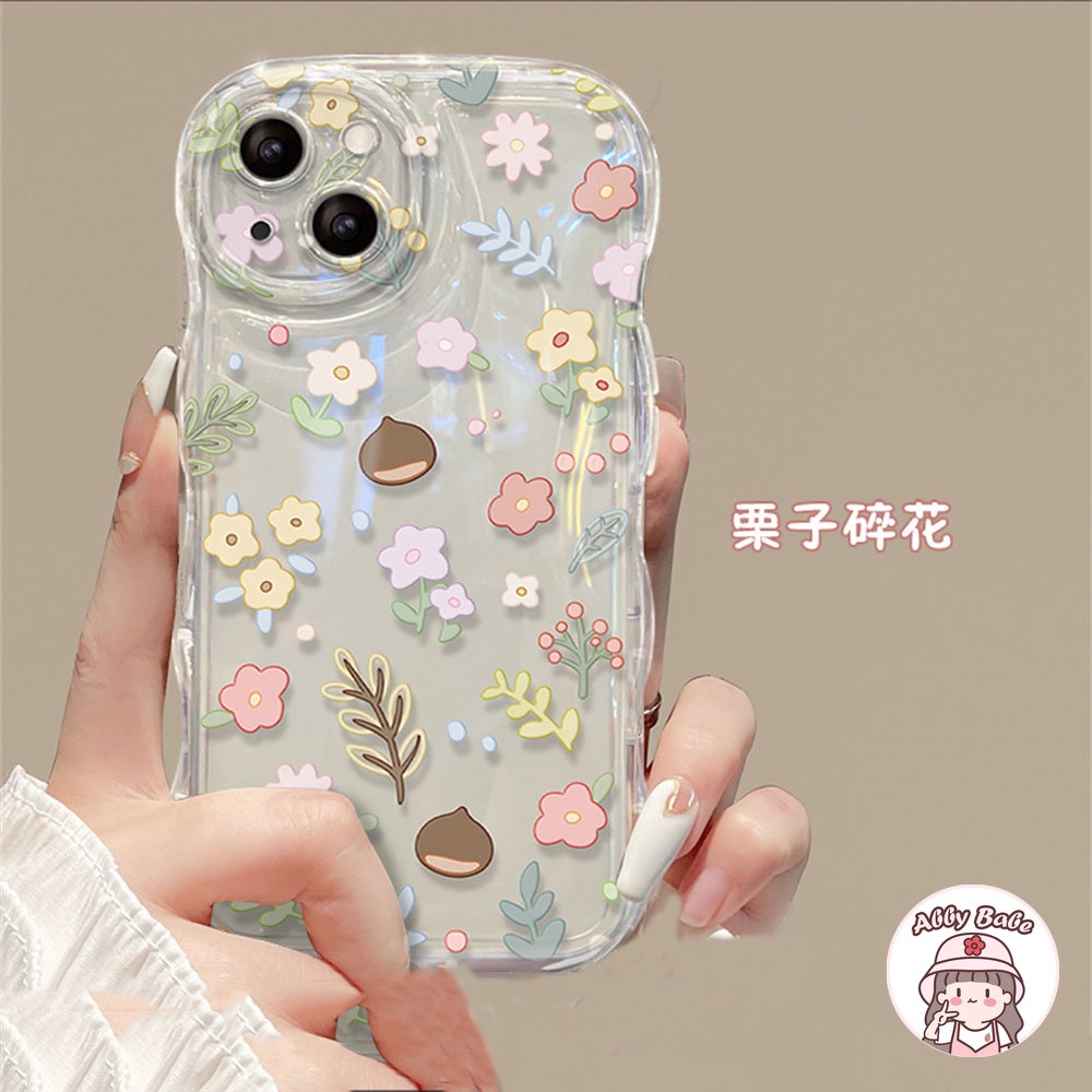 Ốp Điện Thoại TPU Mềm Trong Suốt Chống Bụi Bẩn In Họa Tiết Có Vòng Tay Cho IPhone 14 Pro Max 13 12 11 Pro Max