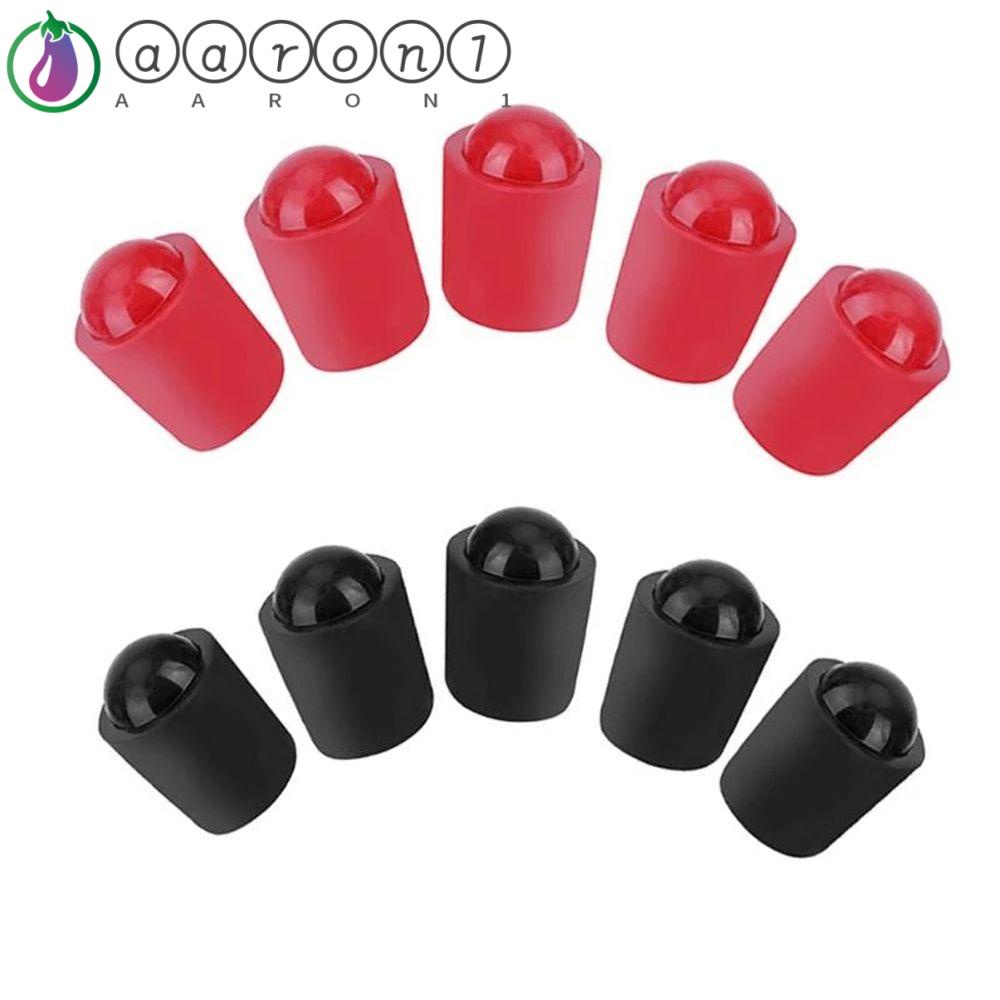 Vỏ bọc đầu cơ bida bằng cao su chống sốc màu đen AARON1