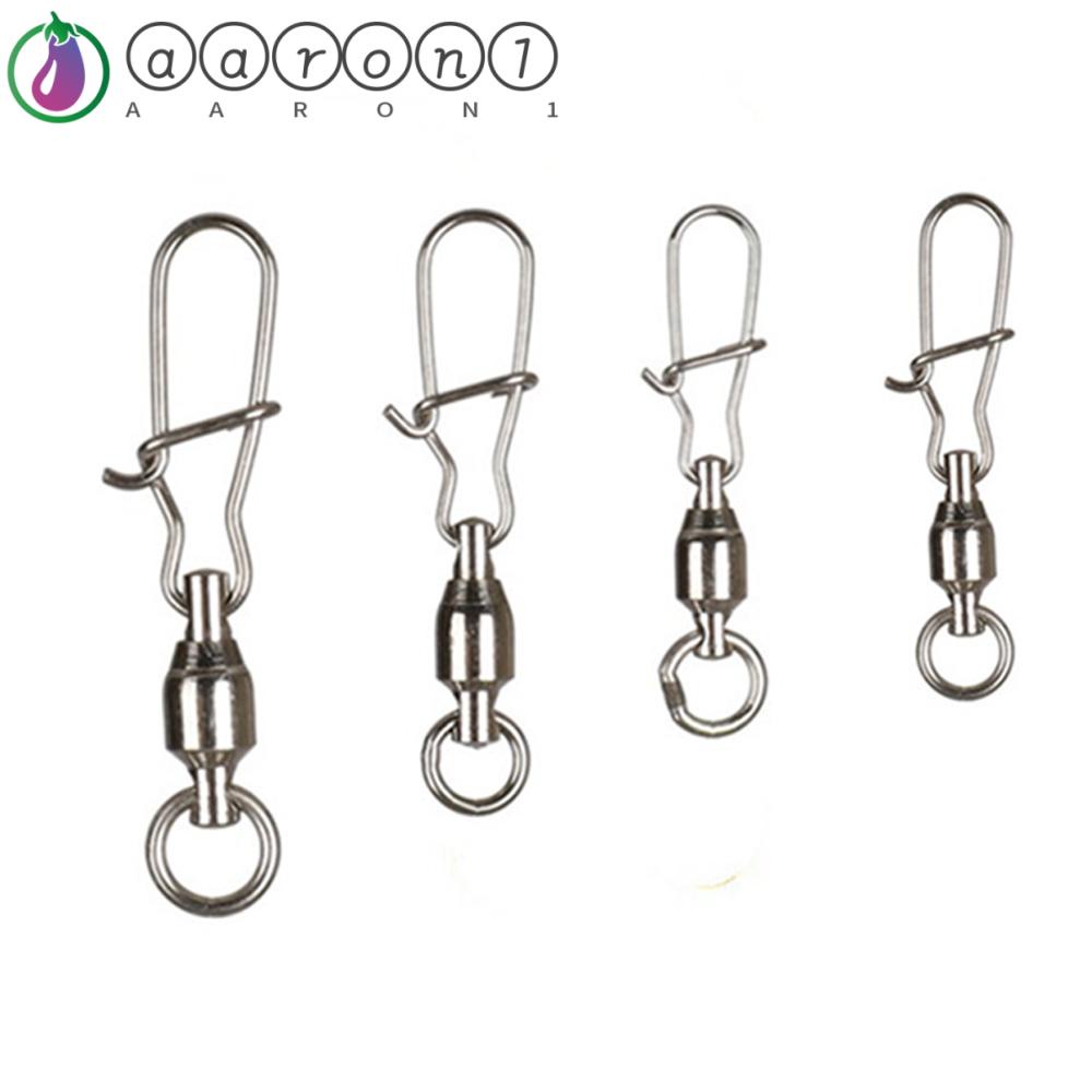 Set 10 phụ kiện khớp khuyên câu cá bằng thép độ bền cao
