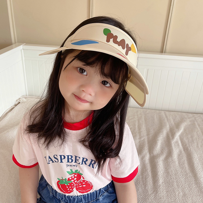 Mũ Lưỡi Trai Nửa Đầu Chống Nắng Chống Tia UV Thời Trang Mùa Hè Cho Bé Trai Và Gái