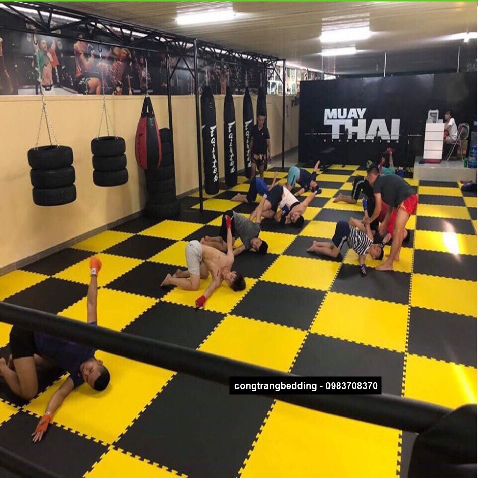THẢM XỐP TRẢI SÀN 30CM*30CM*1.2CM TẬP VÕ, THỂ THAO, GYM, BOXING, LÓT SÀN KHU VUI CHƠI ( 1M x 1M dầy 2,5cm )