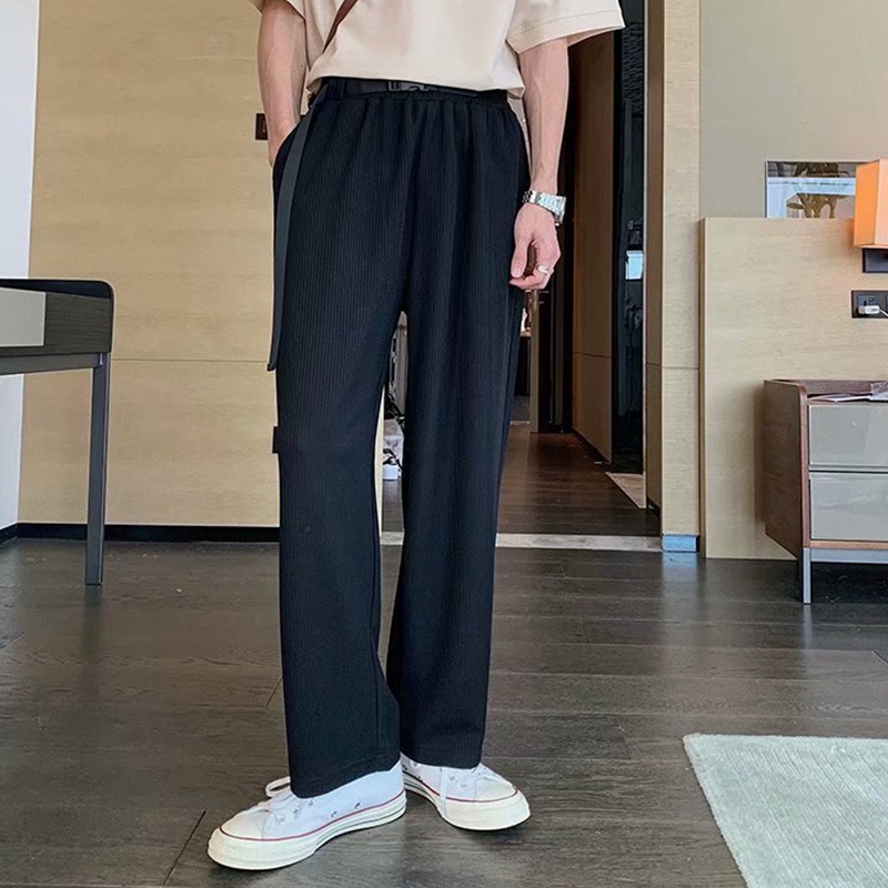Quần Dài Thể Thao Ống Rộng Phong Cách Đường Phố Mới Cho Nam