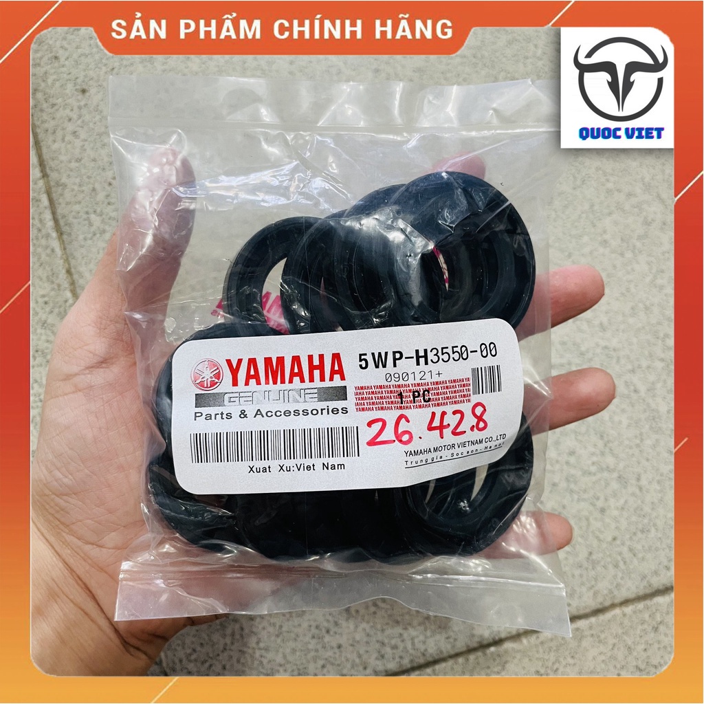 Phớt chặn dầu nhông sau Ya TC 26*42*8, Phốt chặn nhớt trục chuyên cho phụ tùng xe máy, máy sản xuất công nghệ