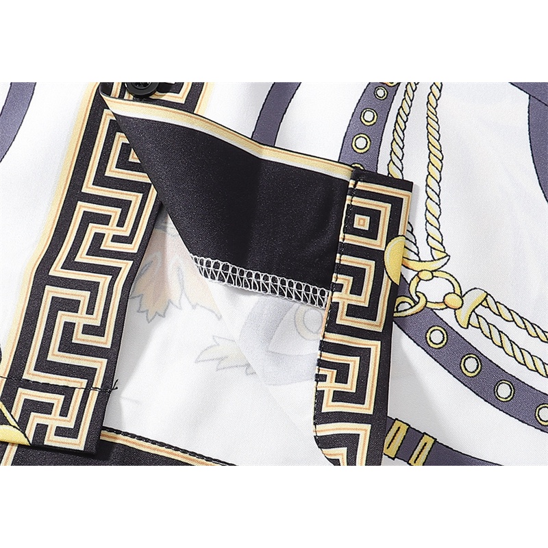 Áo Sơ Mi Tay Ngắn Thoáng Khí In Họa Tiết Thời Trang Mùa Hè