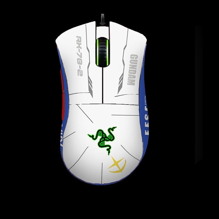 Miếng Dán Chống Trượt Màu Đen Nhám Họa Tiết Hoạt Hình Cho Razer DeathAdder Essential V2 Pro V2 Mini