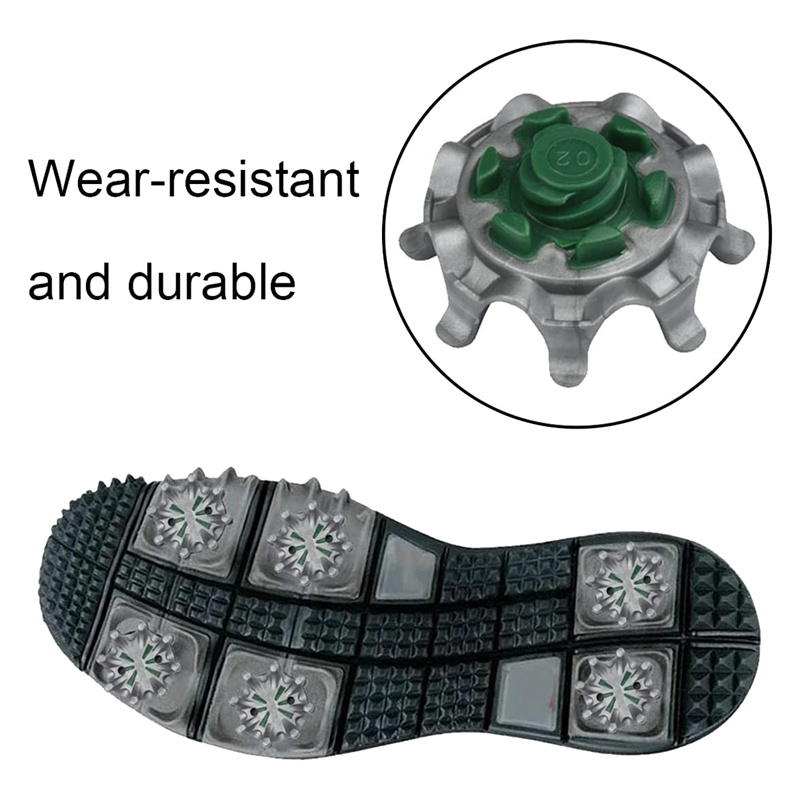 Bộ 16 Đinh Gắn Đế Giày Đánh Golf Mềm Mại Thay Thế Nhanh Chóng Tiện Dụng