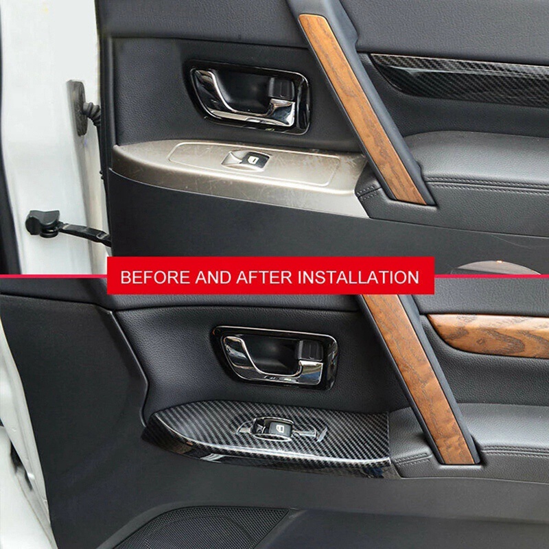 Khung Viền Bảng Công Tắc Điều Khiển Cửa Sổ Xe Hơi Mitsubishi Pajero 2007-2019