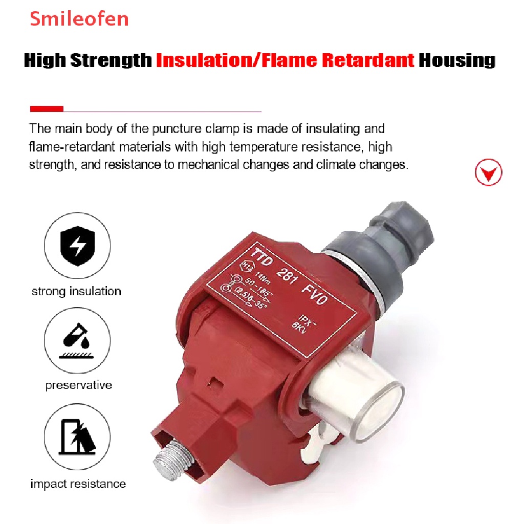 Đầu Nối Cách Điện 4-35Mm2 Dịch Vụ 1.5-10Mm2 Thiết Kế Mới Tiện Dụng