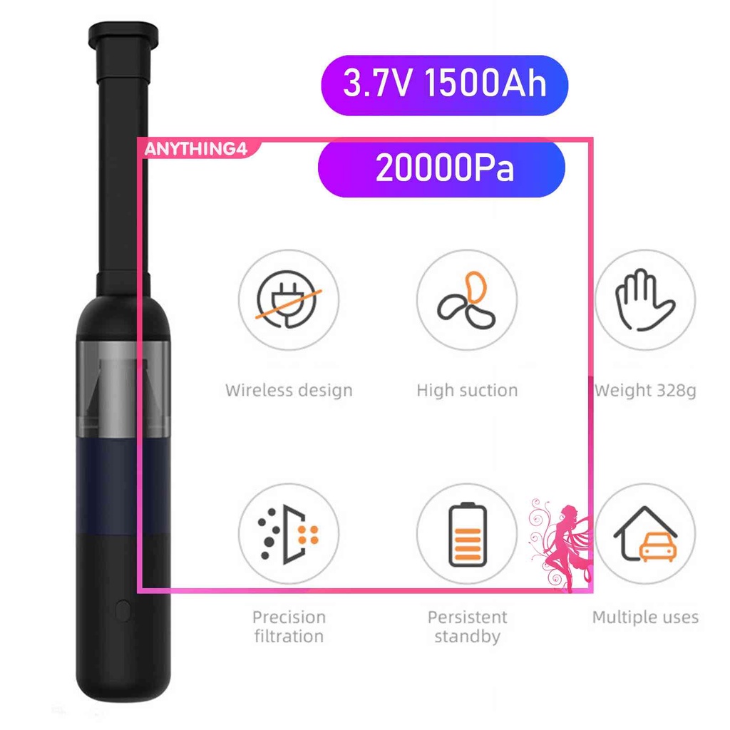 ✥Bất cứ thứ gì 4440✥Máy Hút Bụi Cầm Tay Không Dây Tiện Dụng Cho Gia Đình