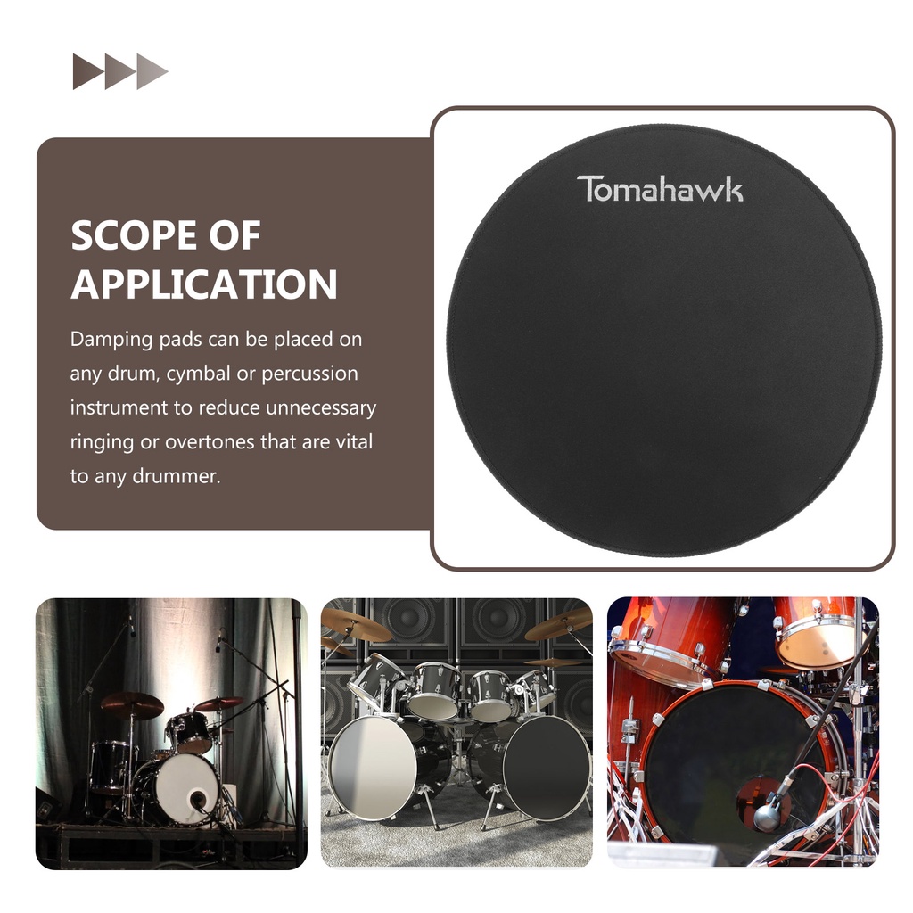 Thảm Cách Âm Cho Trống Cymbal Kích Thước 12 Inch