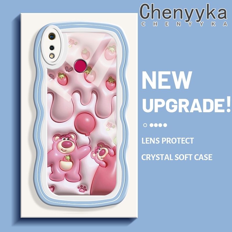Ốp Điện Thoại Silicone Mềm Chống Sốc In Hình Gấu 3D Cho Realme 3 Pro Realme 3i