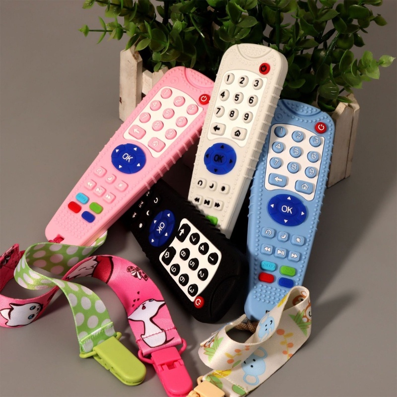 ✿ Đồ Chơi Nhai Gặm Hình TV Điều Khiển Từ Xa Cho Bé
