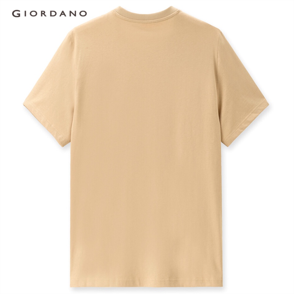 Áo thun GIORDANO 91093036 tay ngắn cổ tròn in họa tiết thời trang dành cho nam