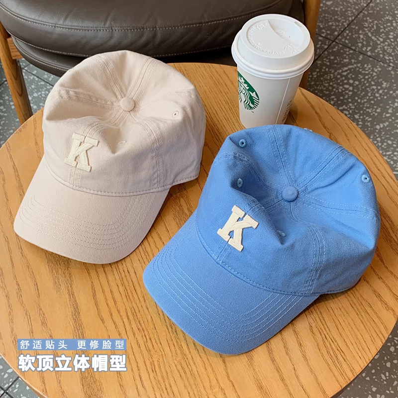 Mũ Lưỡi Trai Mềm Mại In Chữ K Thời Trang