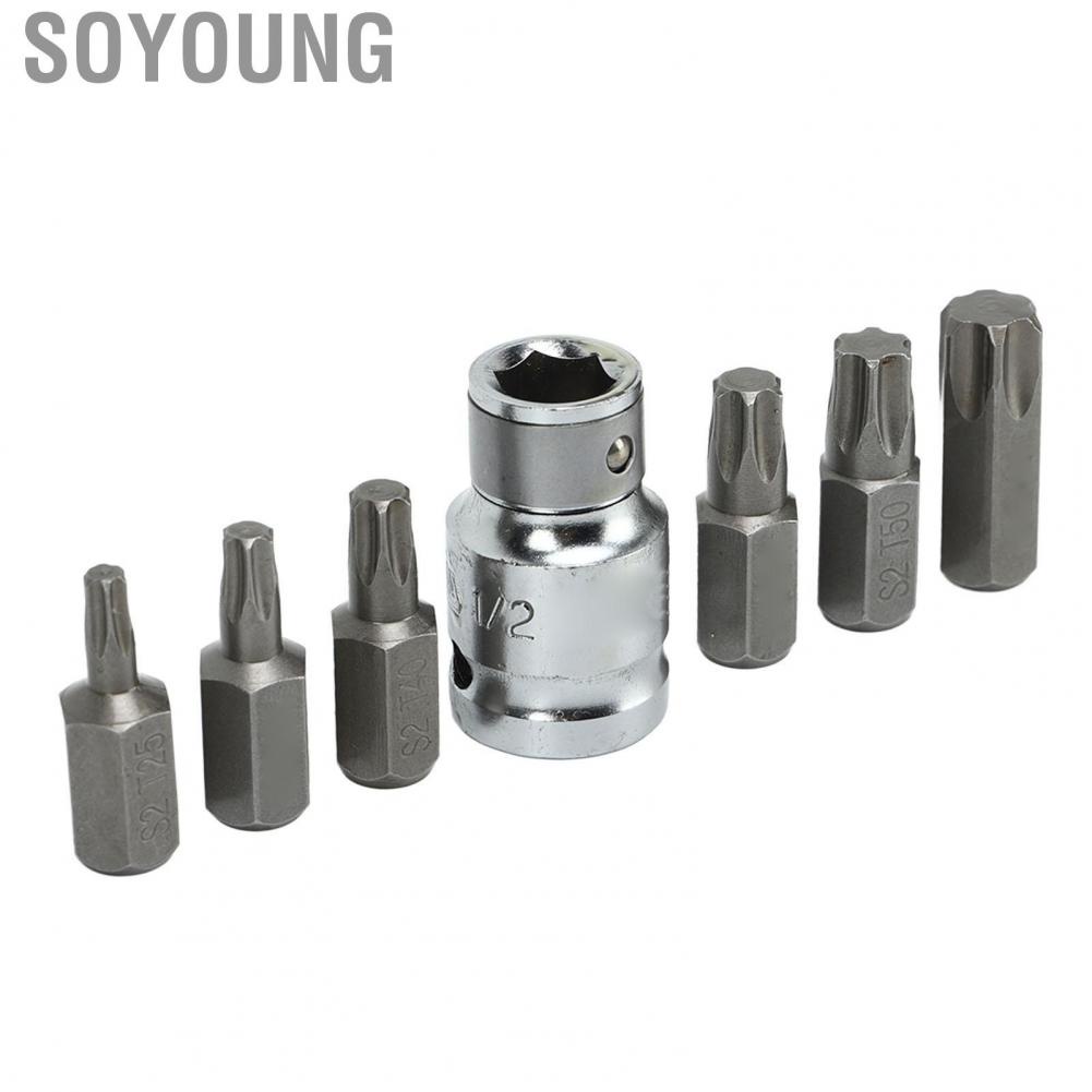 Soyoung Steel Wrench  Convenient YT-0410 Hardness Socket Safe for Car