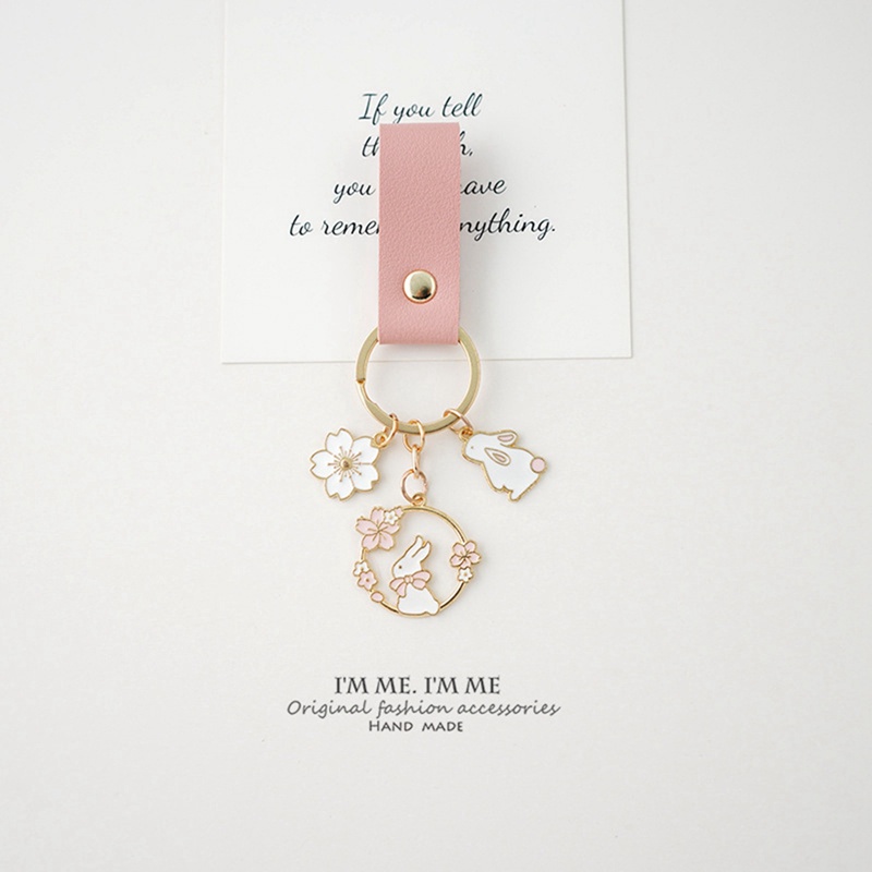 Ygt Móc Khóa Thỏ Sakura Nhật Bản Đáng Yêu