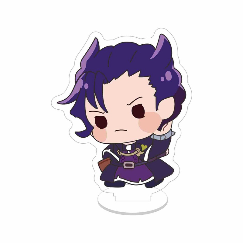 Đồ trang trí Nhân Vật Iruma Kun acrylic Valac Clara Asmodeus Alice Anime Kèm Móc Khóa