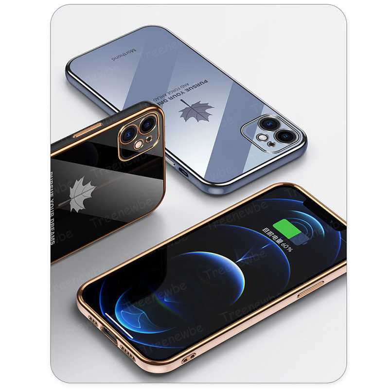 Ốp Điện Thoại Silicon In Họa Tiết Lá Phong Cho OPPO A58 A78 A57 A77 A77S A96 A36 A76 A74 A54 A53 A33 A9 A5 2020