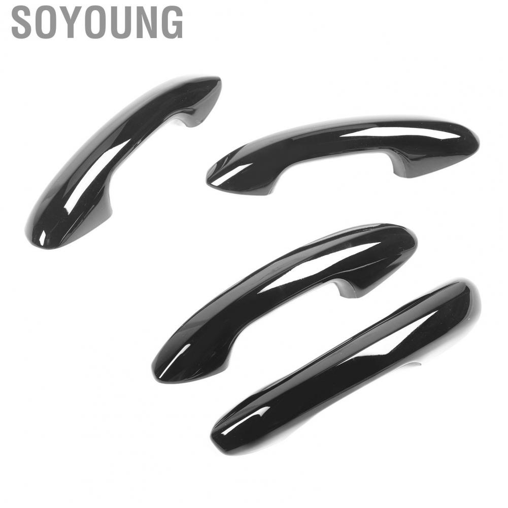 Soyoung Outer Door Handle Trim  Great Hand Feeling Car Exterior Cover Long Lasting Anti Aging Scratch Resistant ABS for C‑class W206 2022 and Up