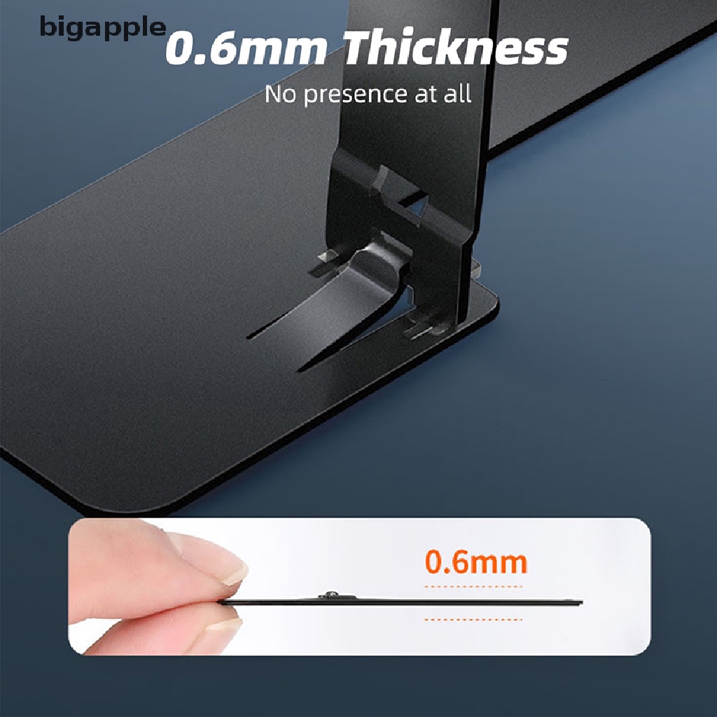 Bigapple Giá Đỡ Điện Thoại Bằng Kim Loại Siêu Mỏng Để Bàn Vô Hình Có Thể Điều Chỉnh Được RDG