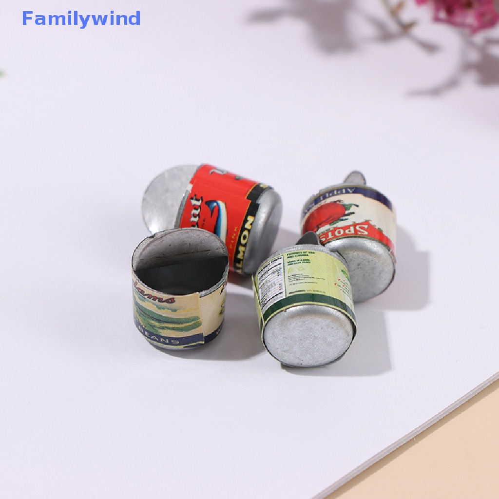 Set 4 Mô Hình Thức Ăn Dùng Để Trang Trí Nhà Búp Bê