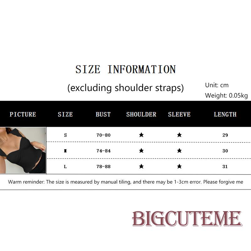 [] Áo Thun Crop Top Không Tay Cổ Chữ V Màu Trơn Viền Diềm Xếp Nếp Mùa Hè Cho Nữ