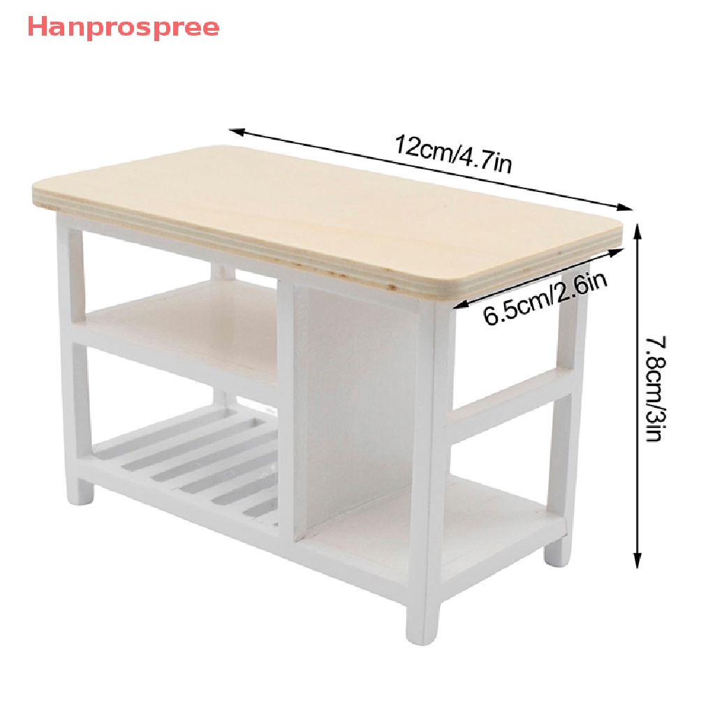 Hanprospree > Giỏ Đựng Đồ Dùng Nhà Bếp Nhiều Tầng Có Móc Treo Trang Trí Nhà Búp Bê 1: 12 Tốt