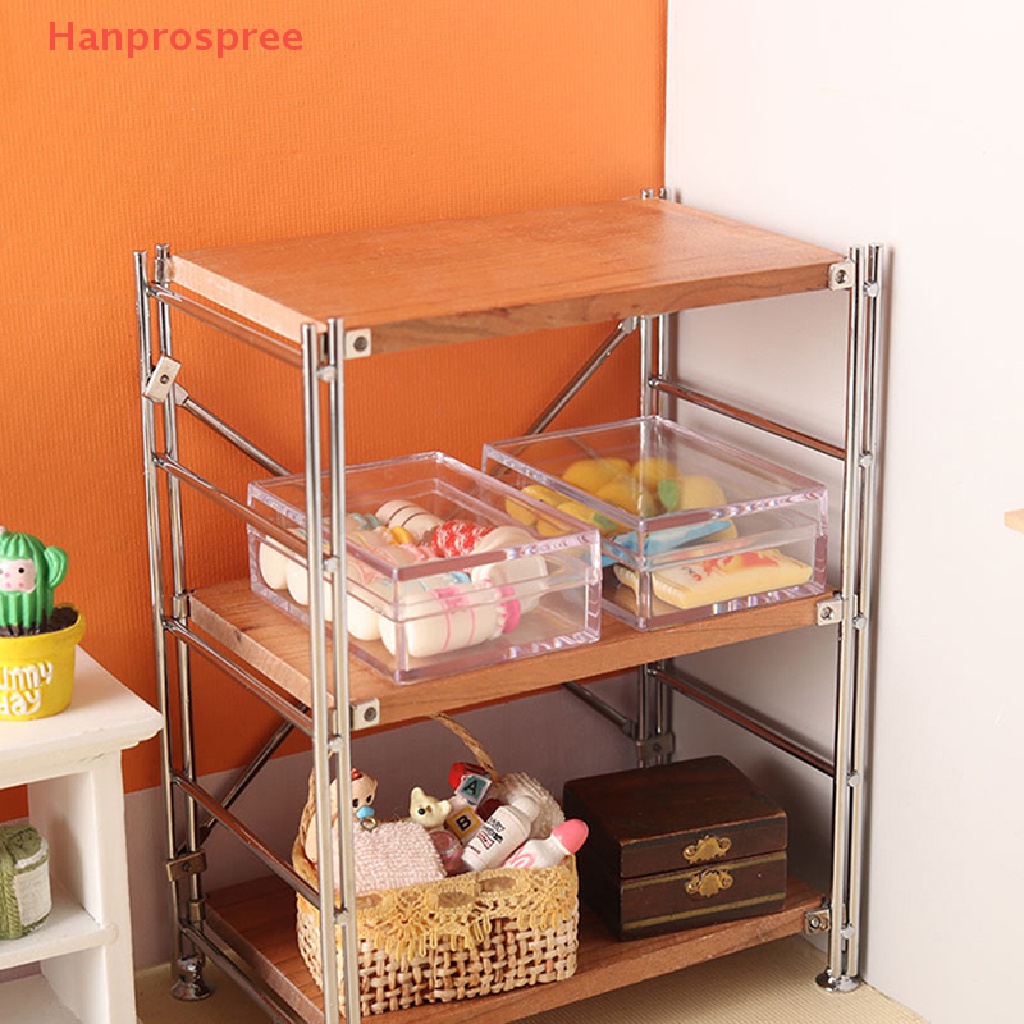 Hộp Đựng Đồ Mini Trong Suốt Dùng Để Trang Trí Nhà Búp Bê 1 / 12