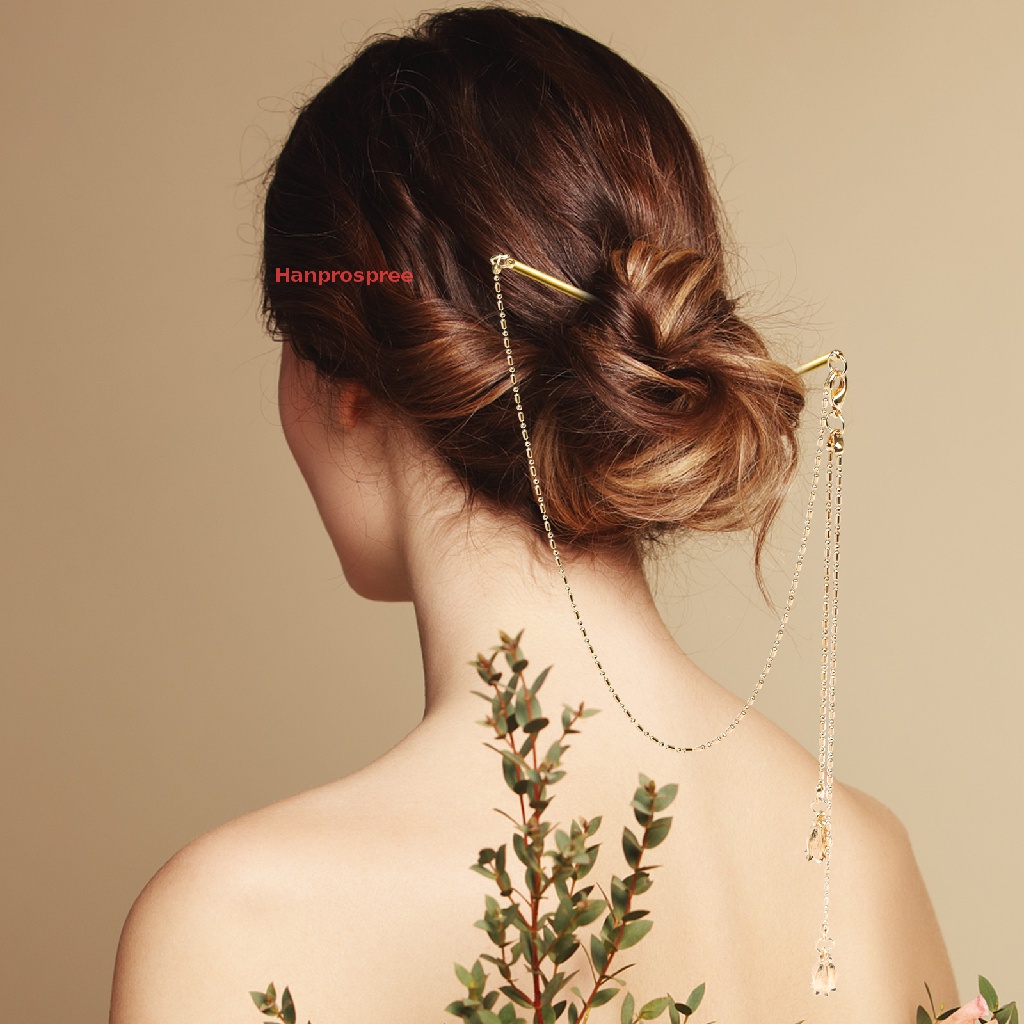 Bộ 2 Trâm Cài Tóc Tua Rua Phong Cách Trung Hoa Cổ Điển