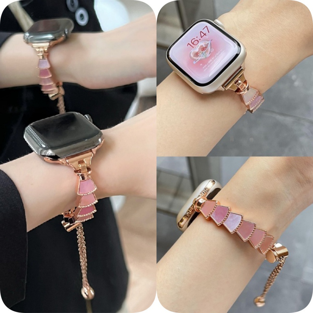 Dây Đeo Đồng Hồ Bằng Thép Không Gỉ 49 38 40 41 42 44 45mm Cho iWatch Series Ultra / 8 / SE / 7 / 6 / 5 / 4 / 3 / 2 / 1
