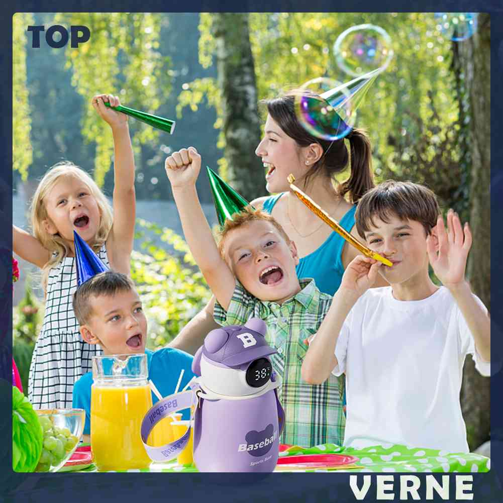 Bình Đựng Nước Cách Nhiệt 450ML 450ML Thiết Kế Dễ Thương Tiện Dụng Cho Gia Đình / Văn Phòng / Trường Học