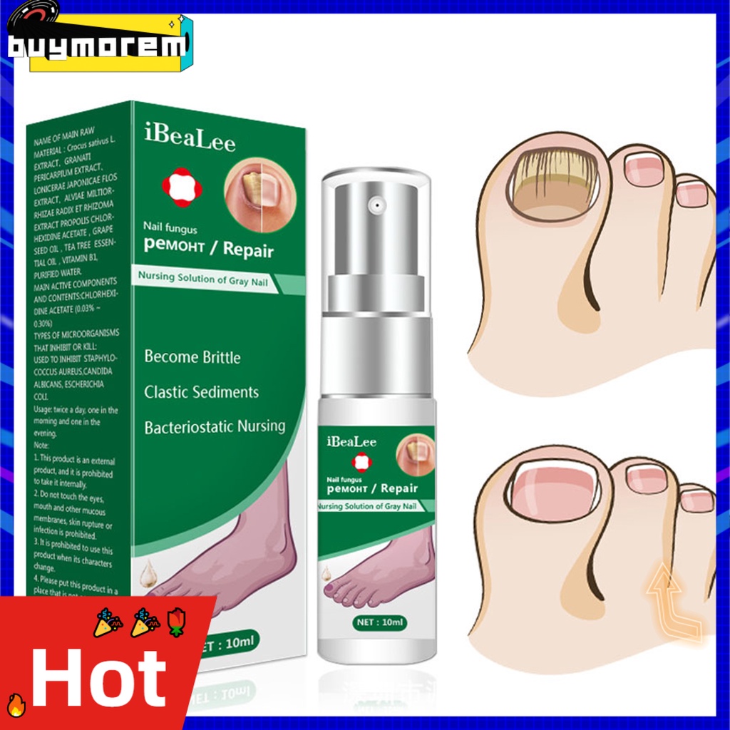 Dung Dịch Dưỡng Móng Kháng Khuẩn 10ml Dễ Sử Dụng