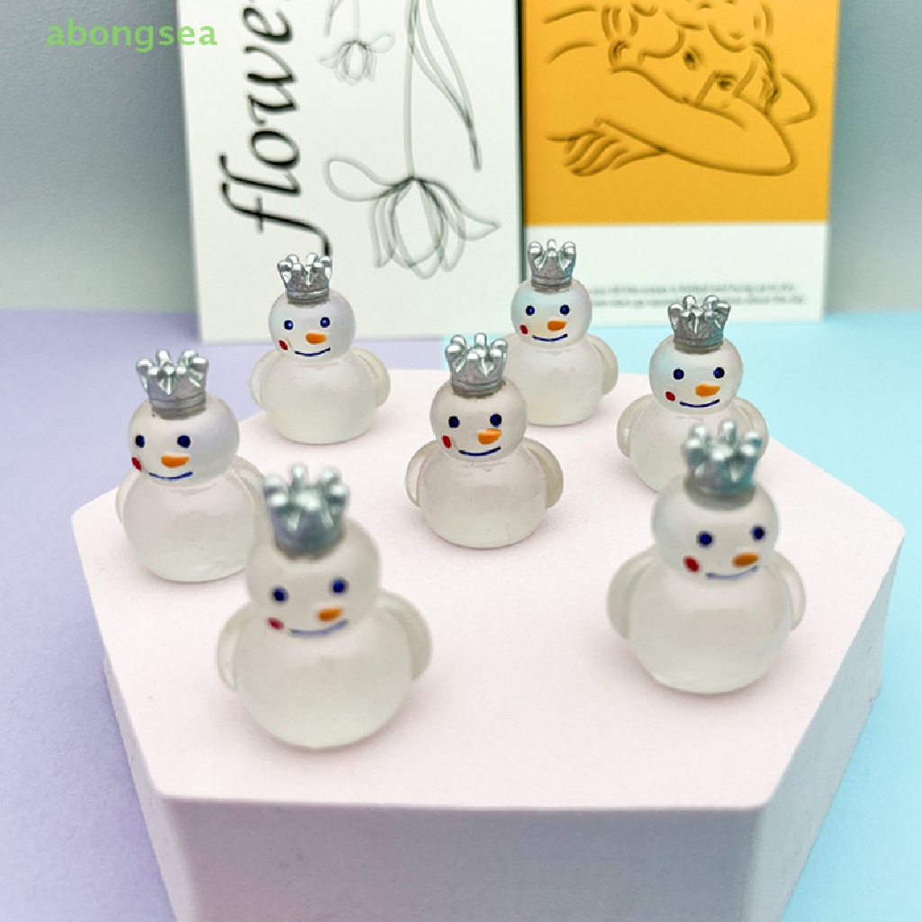 1 Mô Hình Người Tuyết Phát Quang Trang Trí Xe Hơi